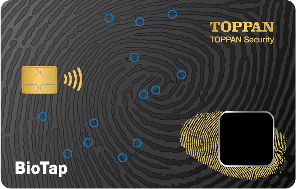 Biometric Cards temporary product visual