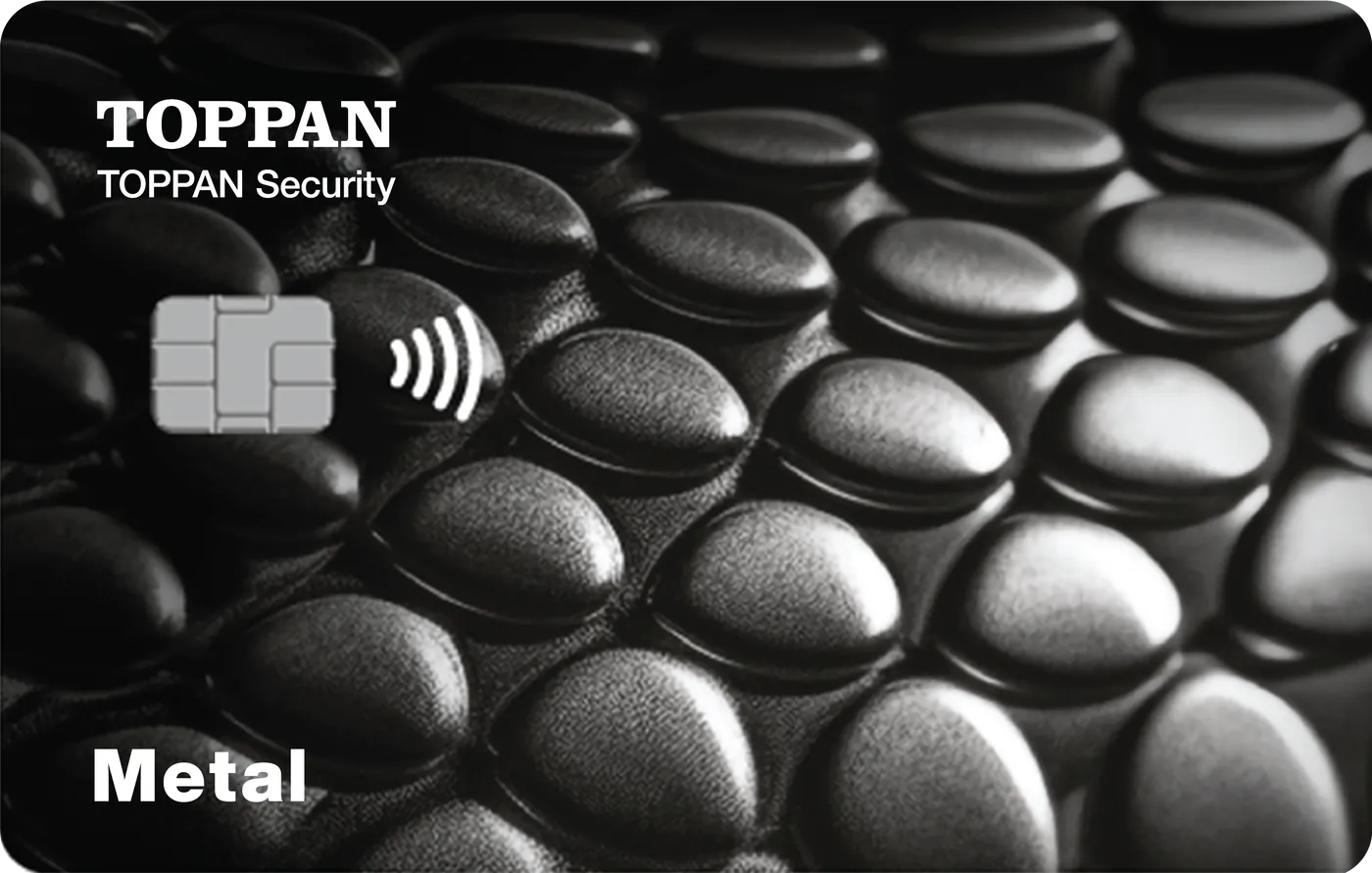 Metal Cards temporary product visual