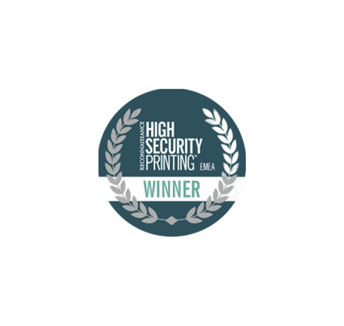 High Security Printing Winner